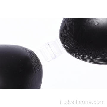 Reggiseno in silicone push-up autoadesivo invisibile nero